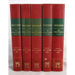 The Correspondence of Walt Whitman (5 Volume Set, 1842-1892)